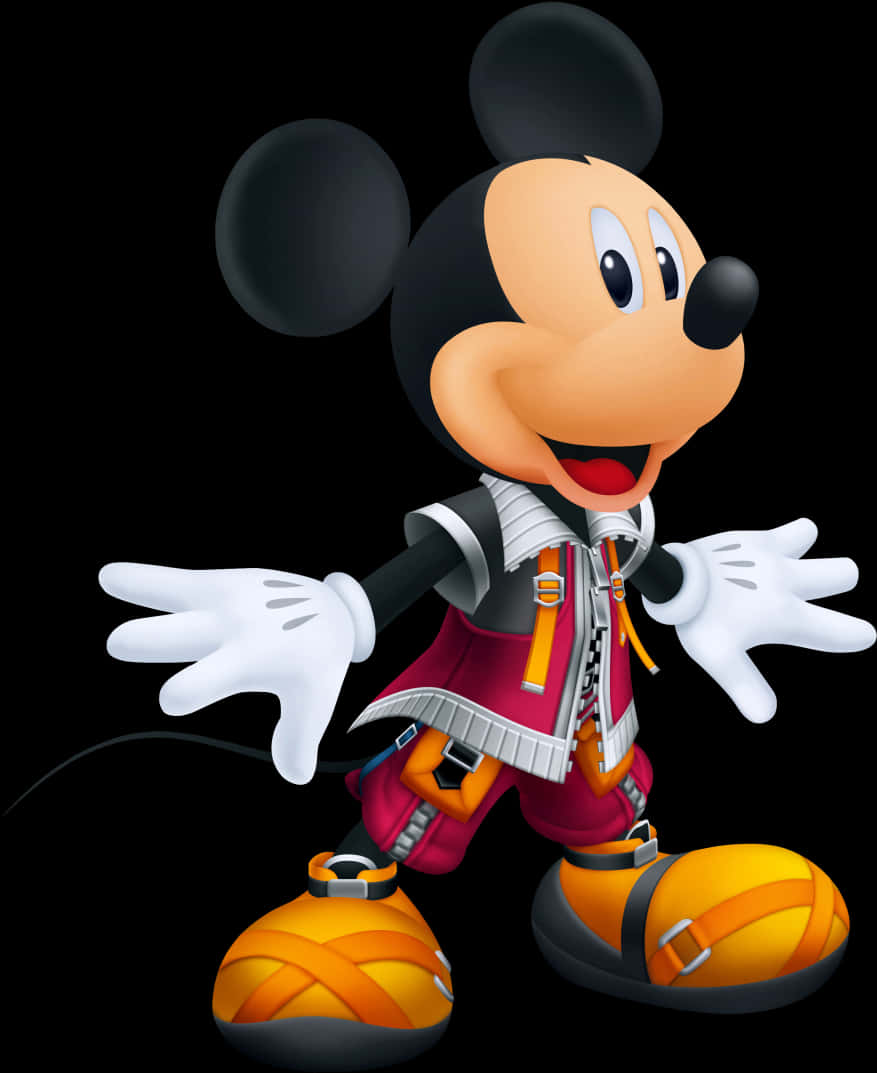 Download Mickeyin Adventure Outfit | Wallpapers.com