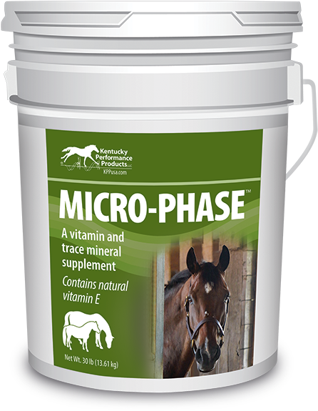 Micro Phase Horse Supplement Bucket PNG