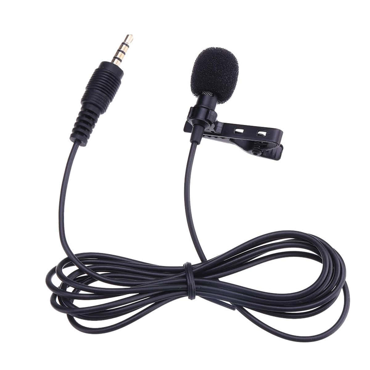 A professional microphone perfect for music recording.
