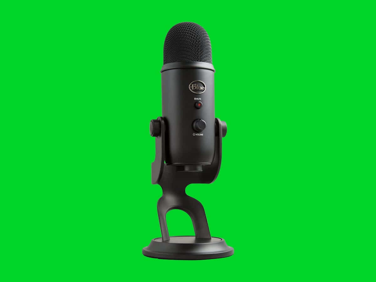 A Classic Microphone in Focus