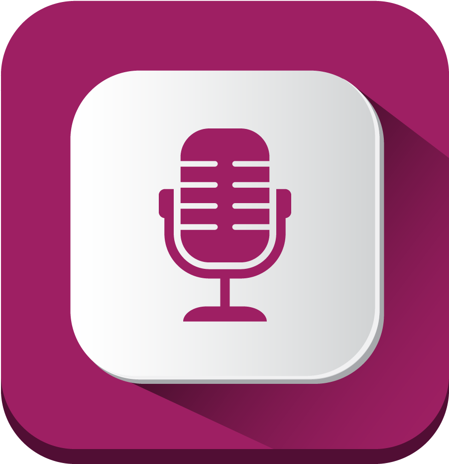 Microphone App Icon PNG