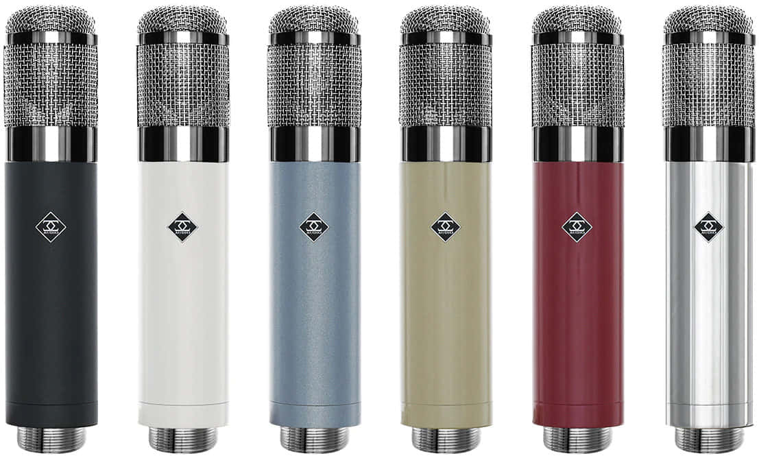 Microphones ADK Tube Colors Background