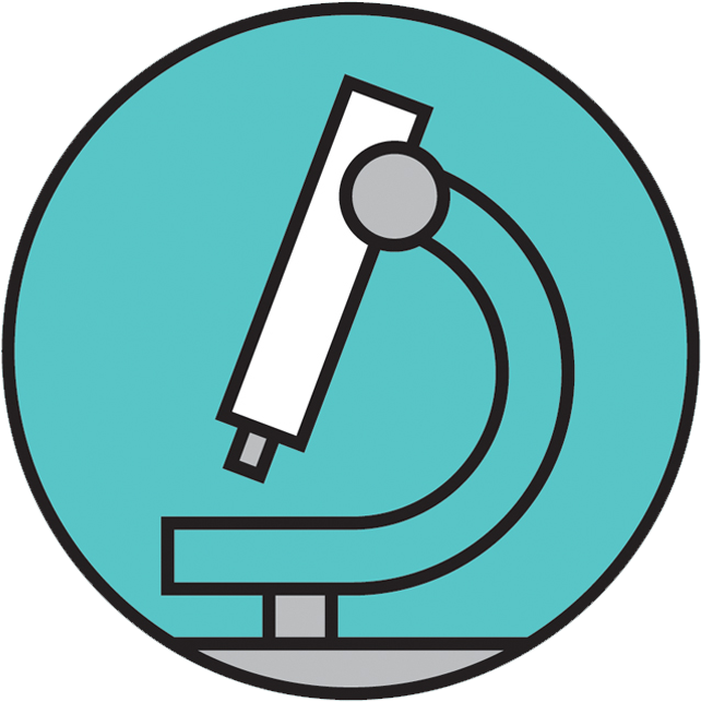 Microscope Icon Graphic PNG
