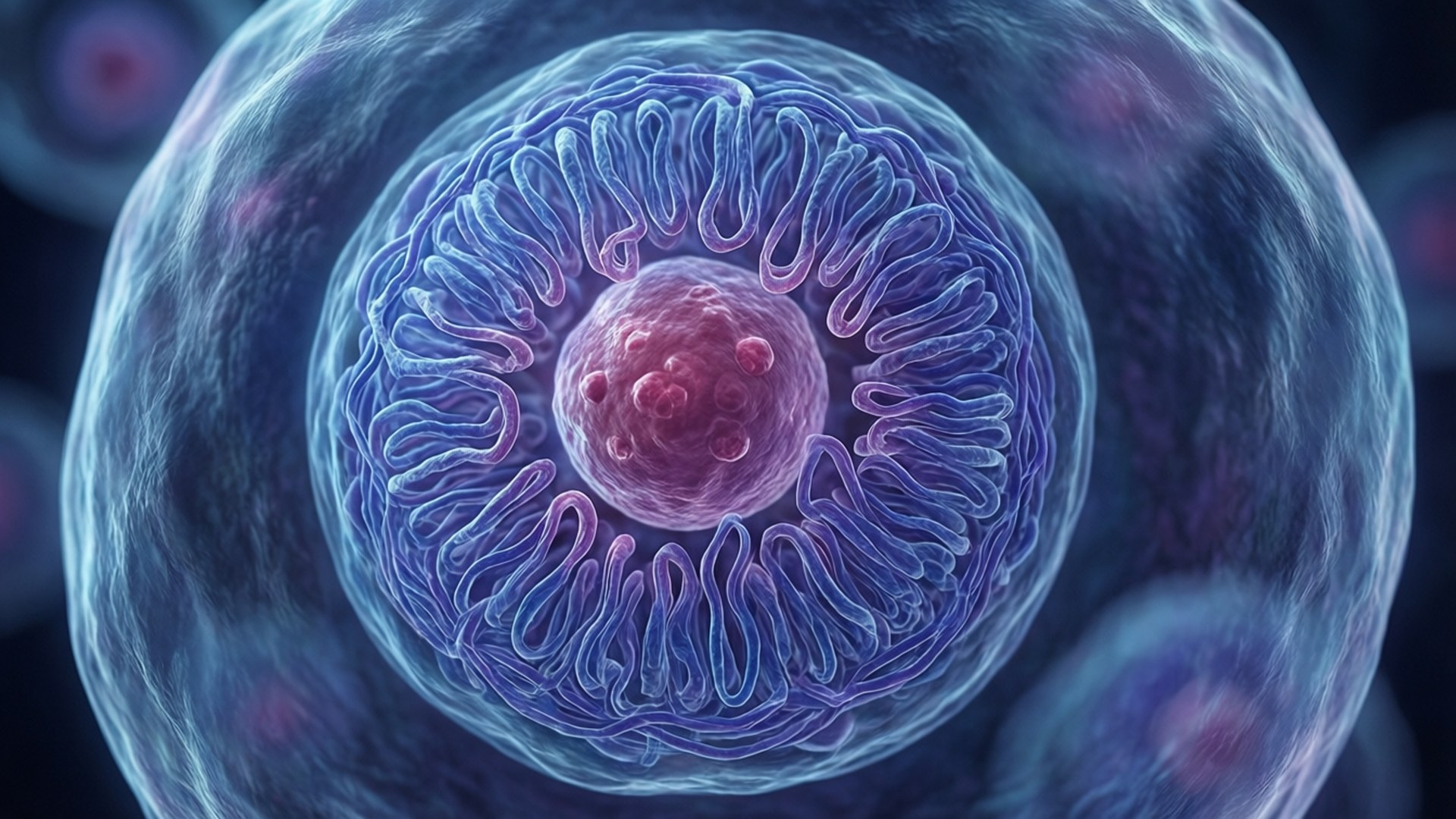 Microscopic Cell Focus Wallpaper