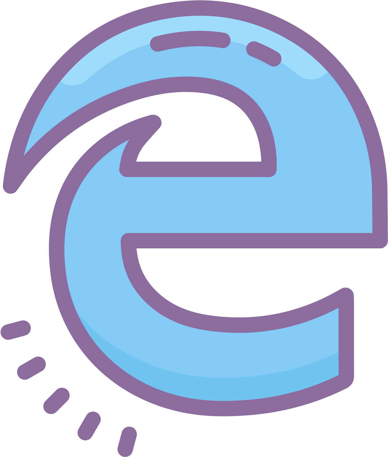 Microsoft Edge Logo Icon PNG