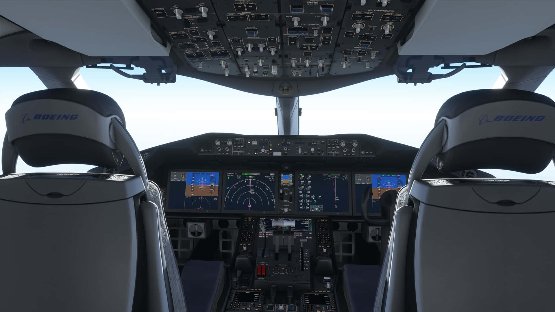 Udforskverden I Microsoft Flight Simulator.