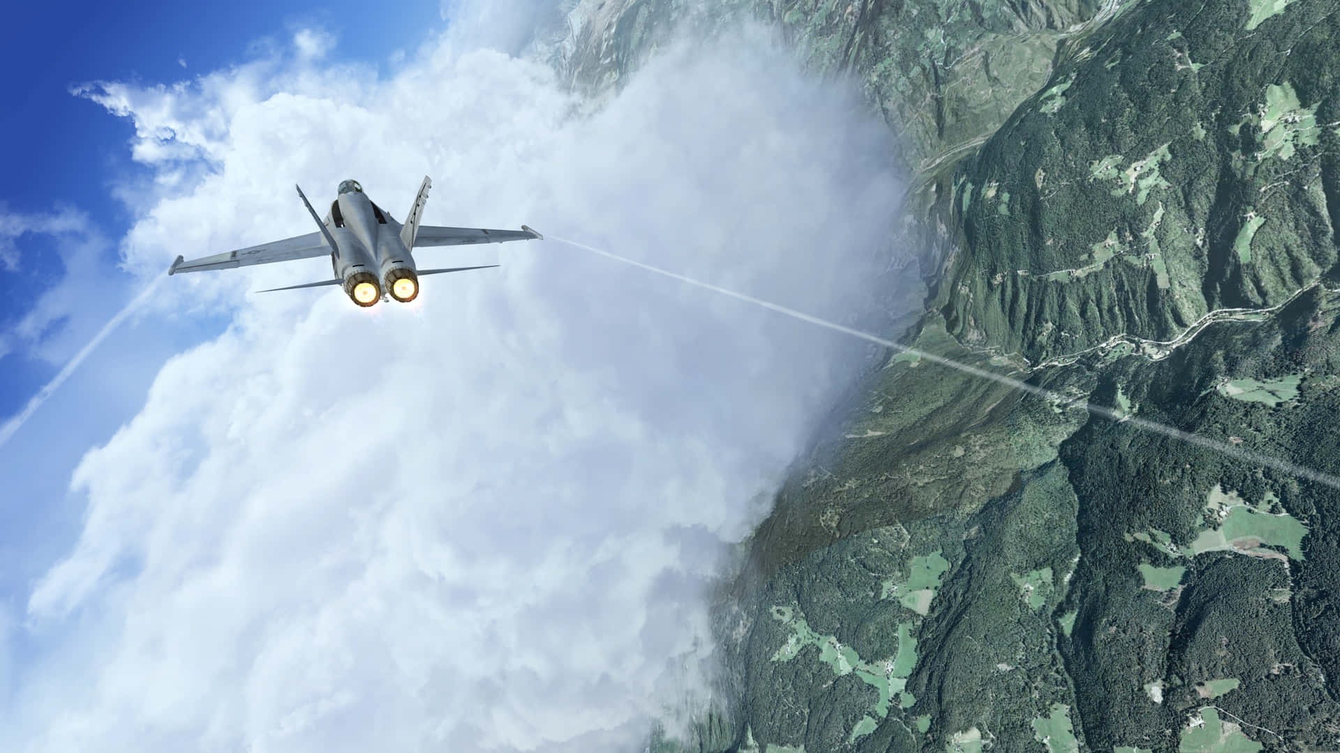 Stigupp I Skyn I Det Helt Nya Microsoft Flight Simulator