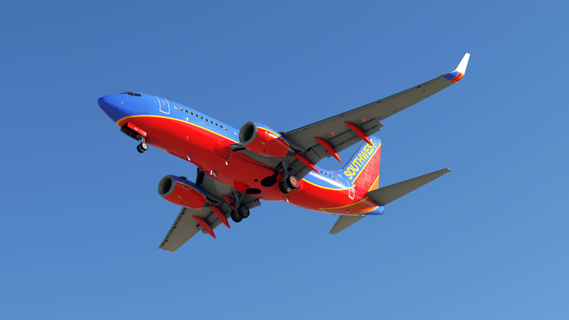 Oplevden Enestående Spænding Ved At Flyve Med Microsoft Flight Simulator