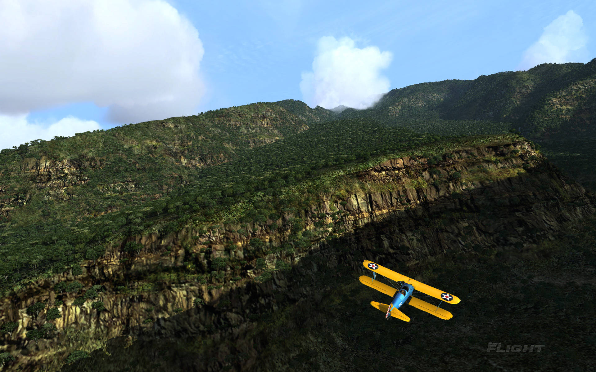 Microsoft Flight Simulator Bjerge Wallpaper