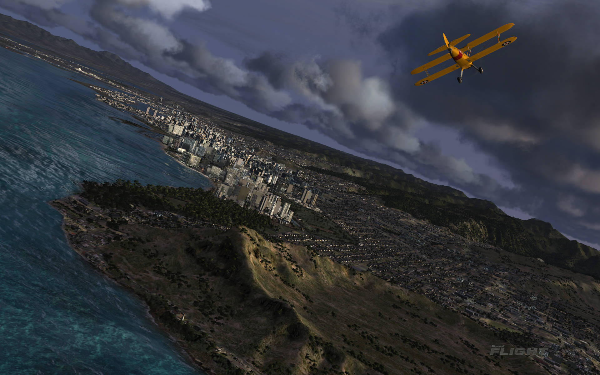 Microsoft Flight Simulator Stearman Model Wallpaper