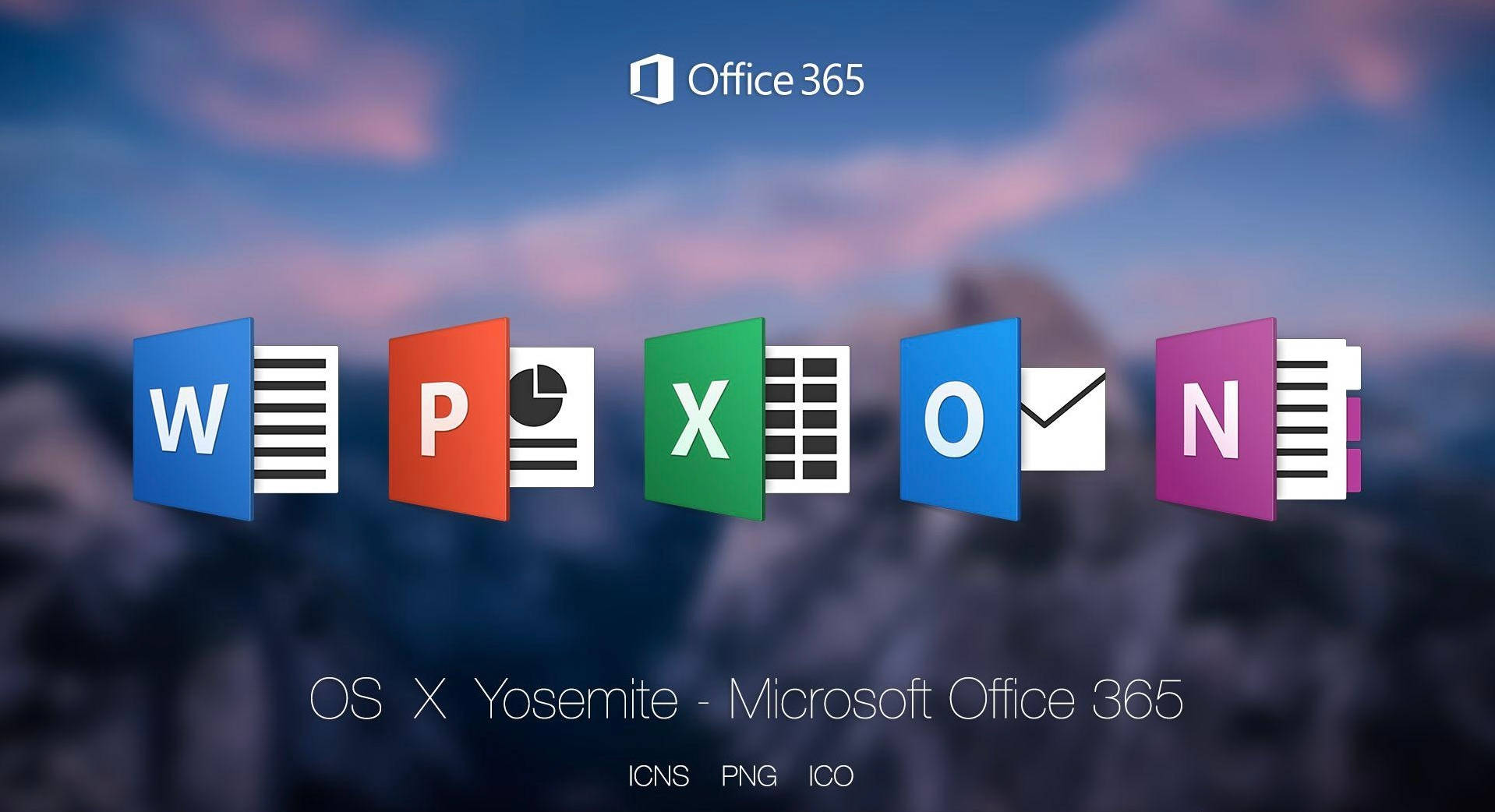 Microsoft Office 365 Top Apps Wallpaper