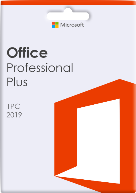 Microsoft Office Professional Plus2019 Box PNG