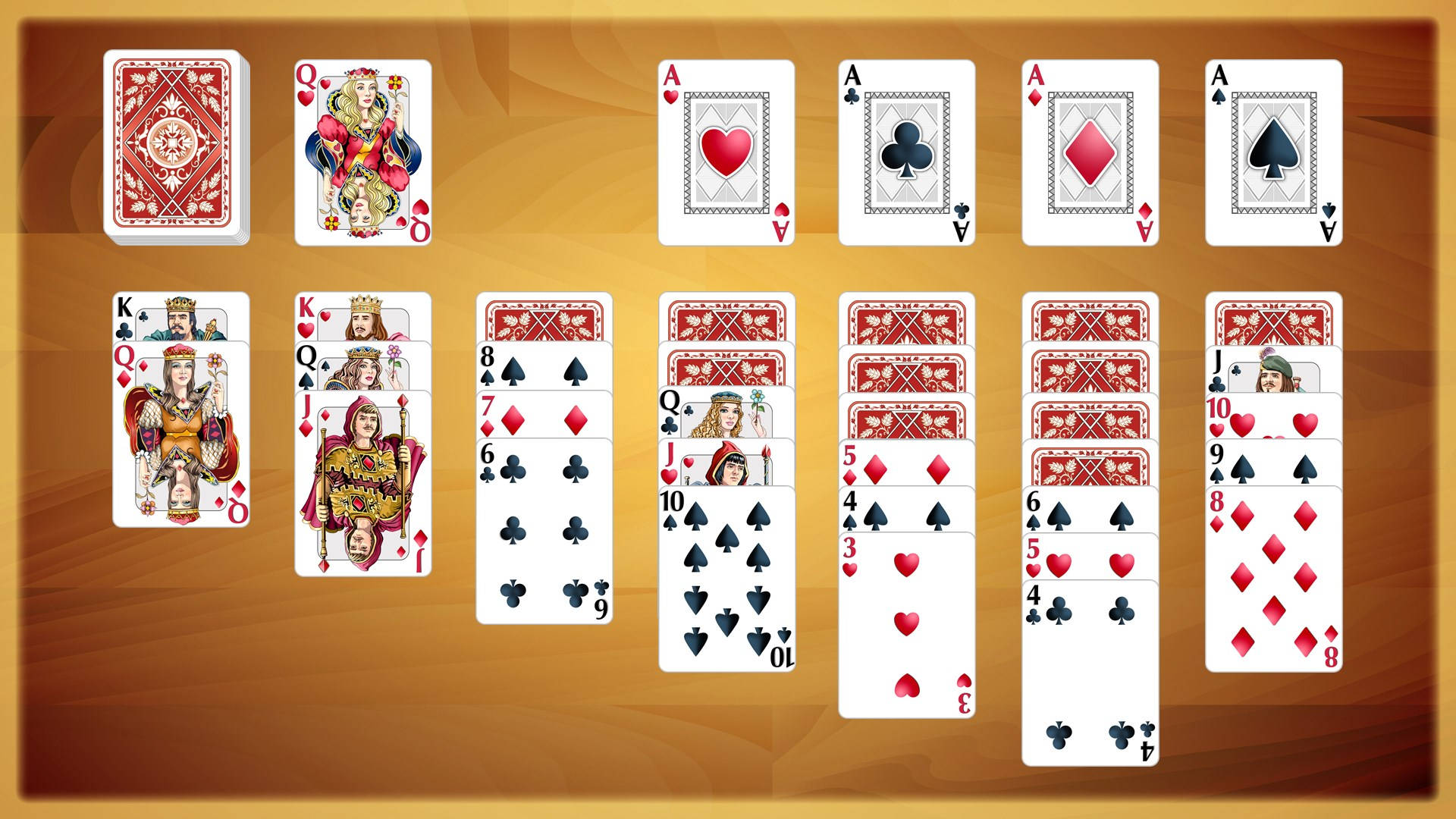 Microsoft Solitaire Best Game Card Wallpaper