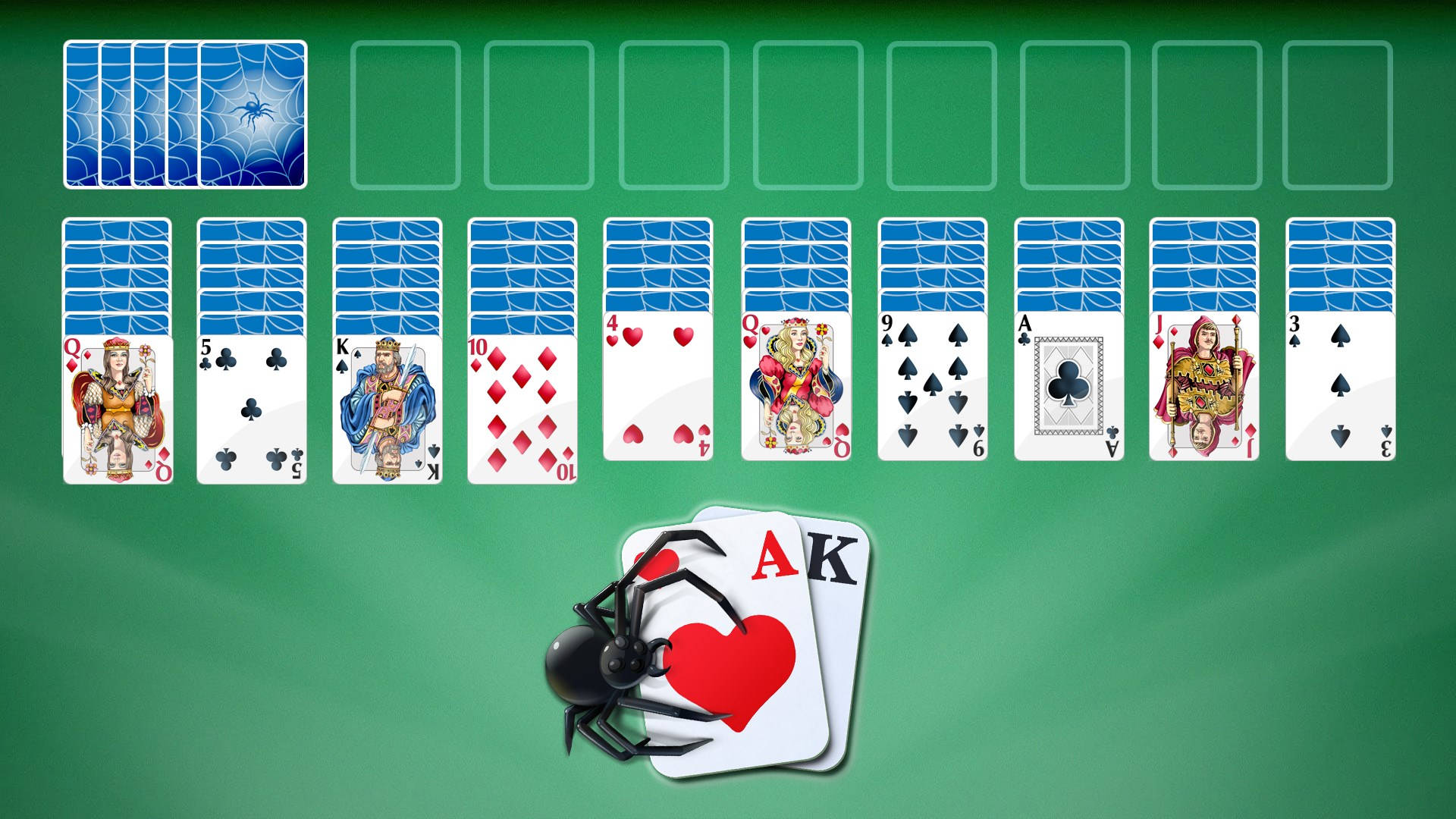 Microsoft Solitaire Get Spider Collection Wallpaper