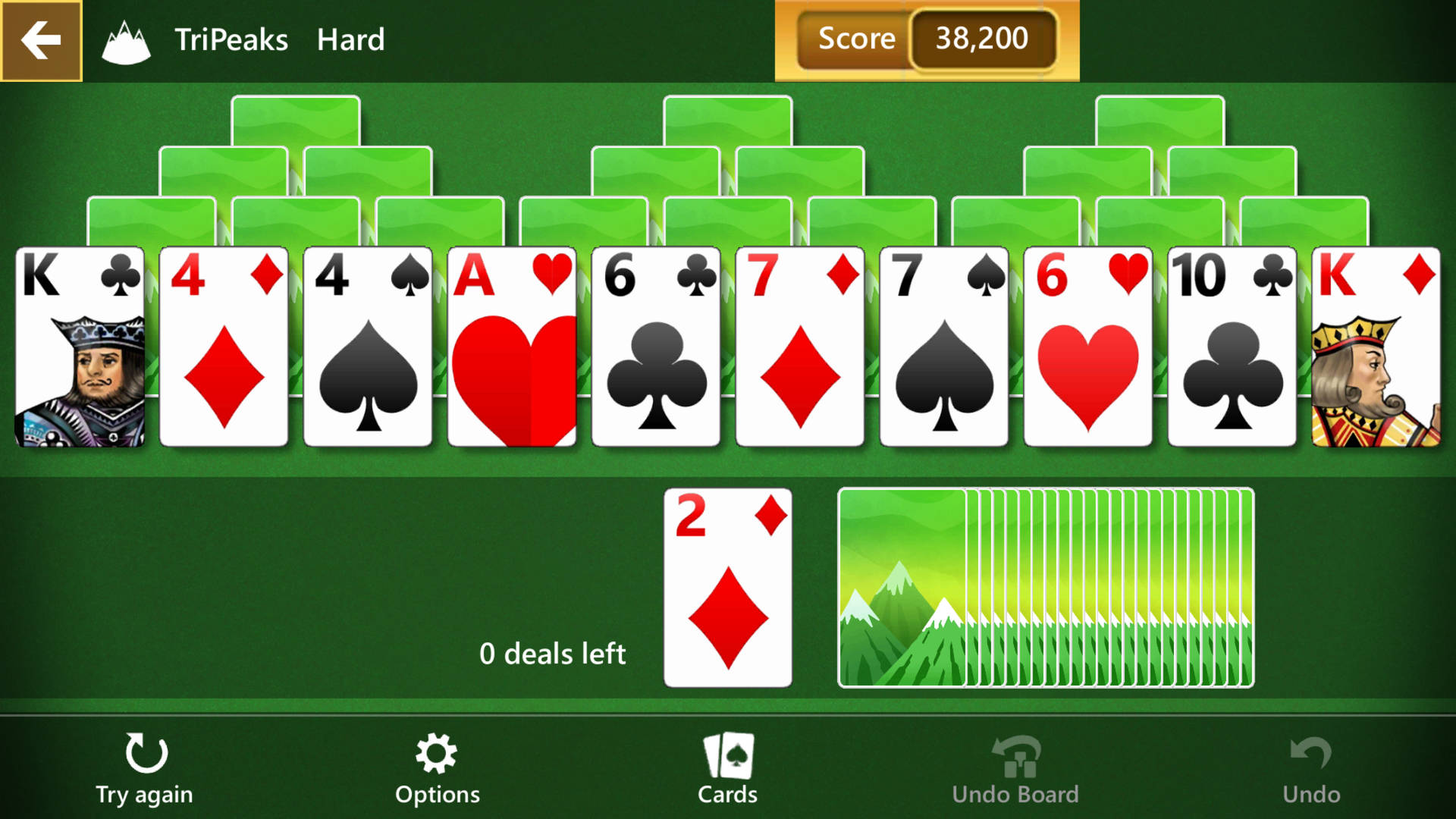 Microsoftsolitaire Tripeaks Hard Collection - width=