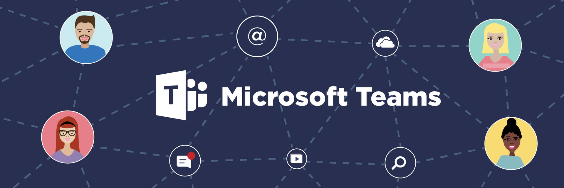 Microsoft Teams Banner Widescreen Background