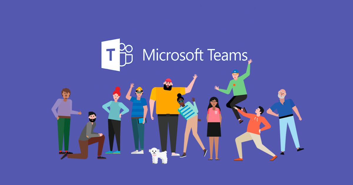 Microsoft Teams Diverse Team Celebration PNG