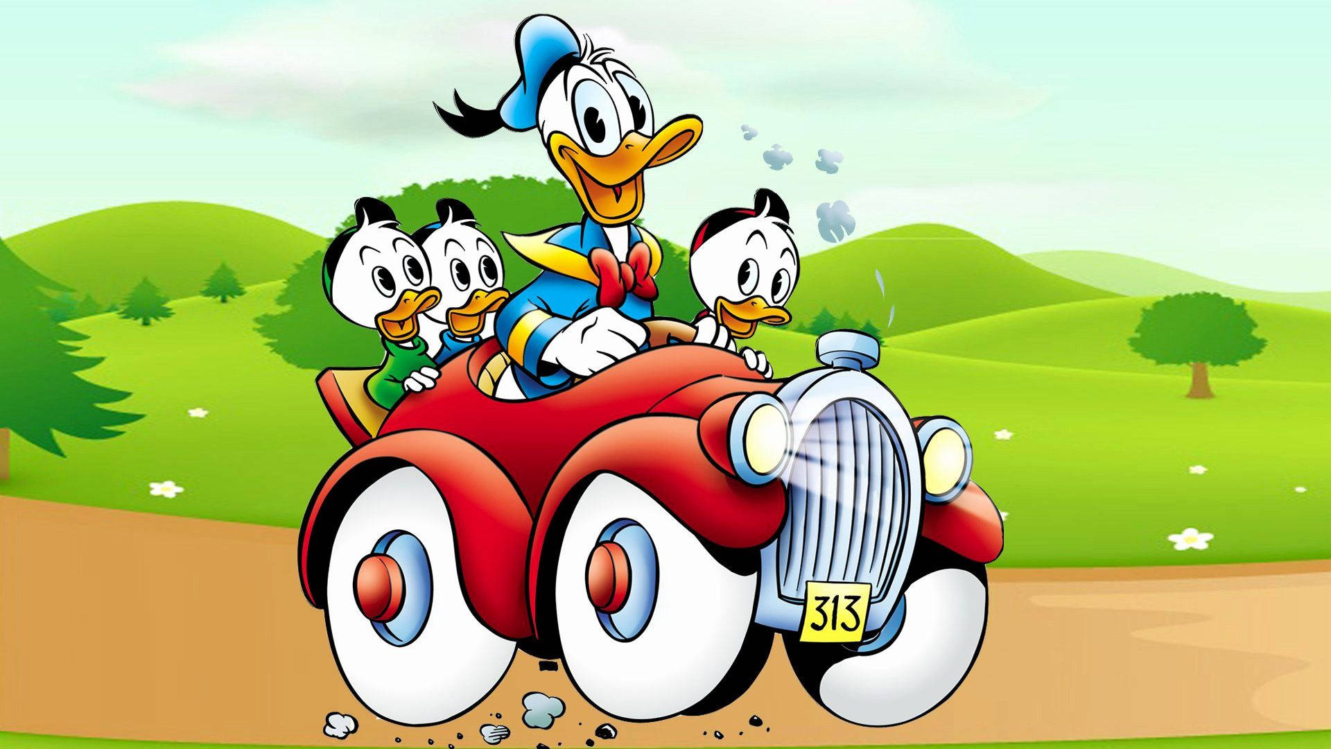 Microsoft Teams Donald Duck Background