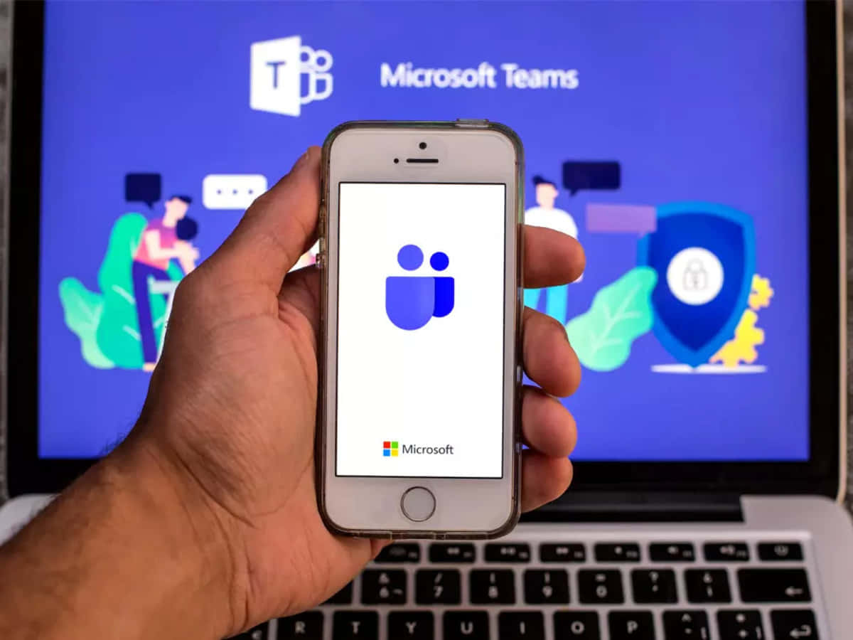 Verbessernsie Die Zusammenarbeit Und Kommunikation Mit Microsoft Teams.