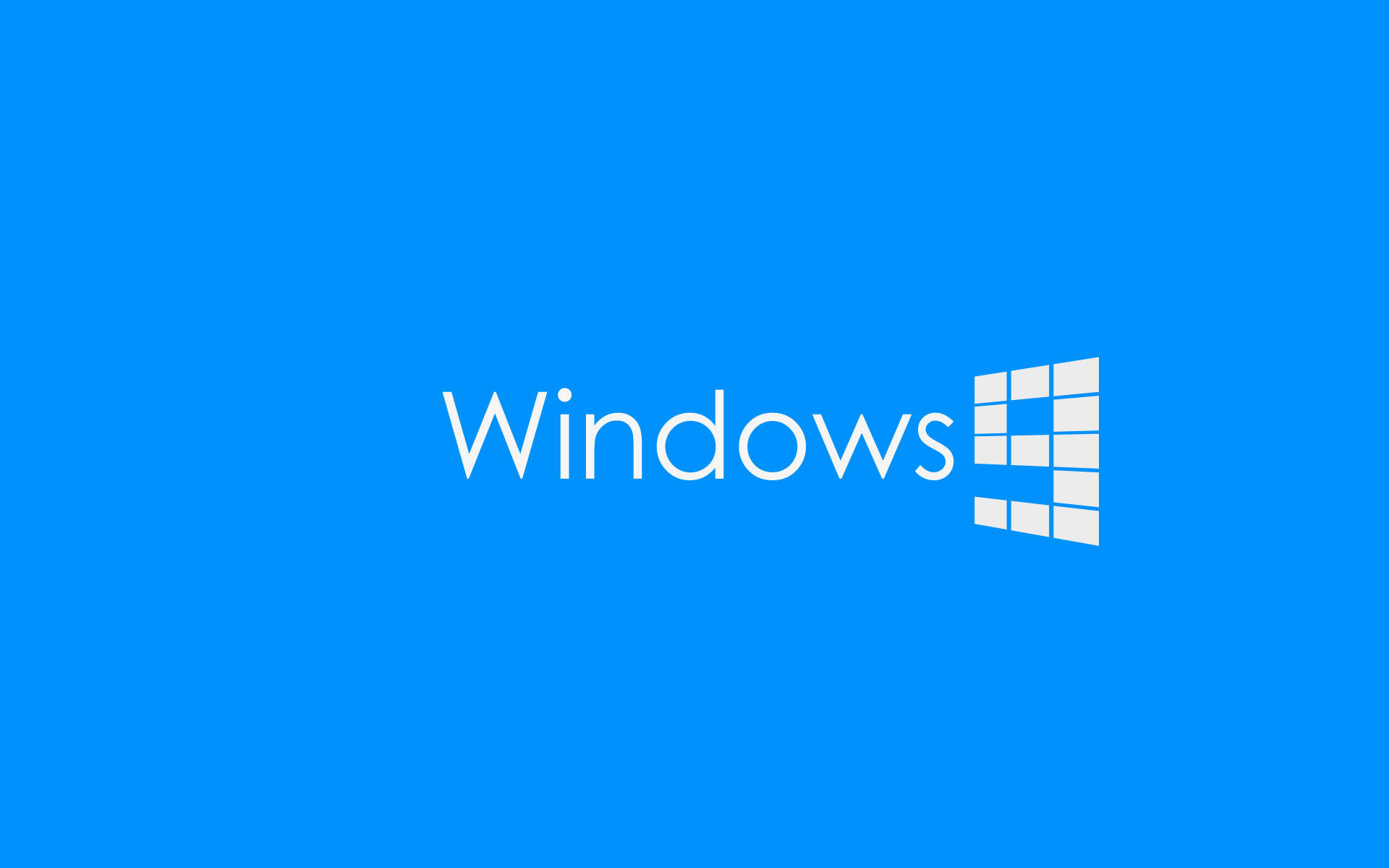 Microsoft Windows 9 Blue Desktop