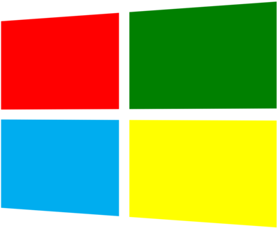 Microsoft Windows Logo Graphic PNG