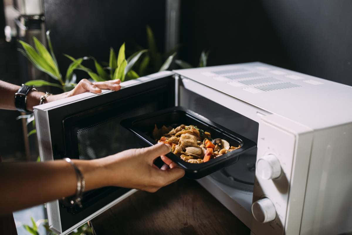 Cook at the Speed of Light with a Microwave
