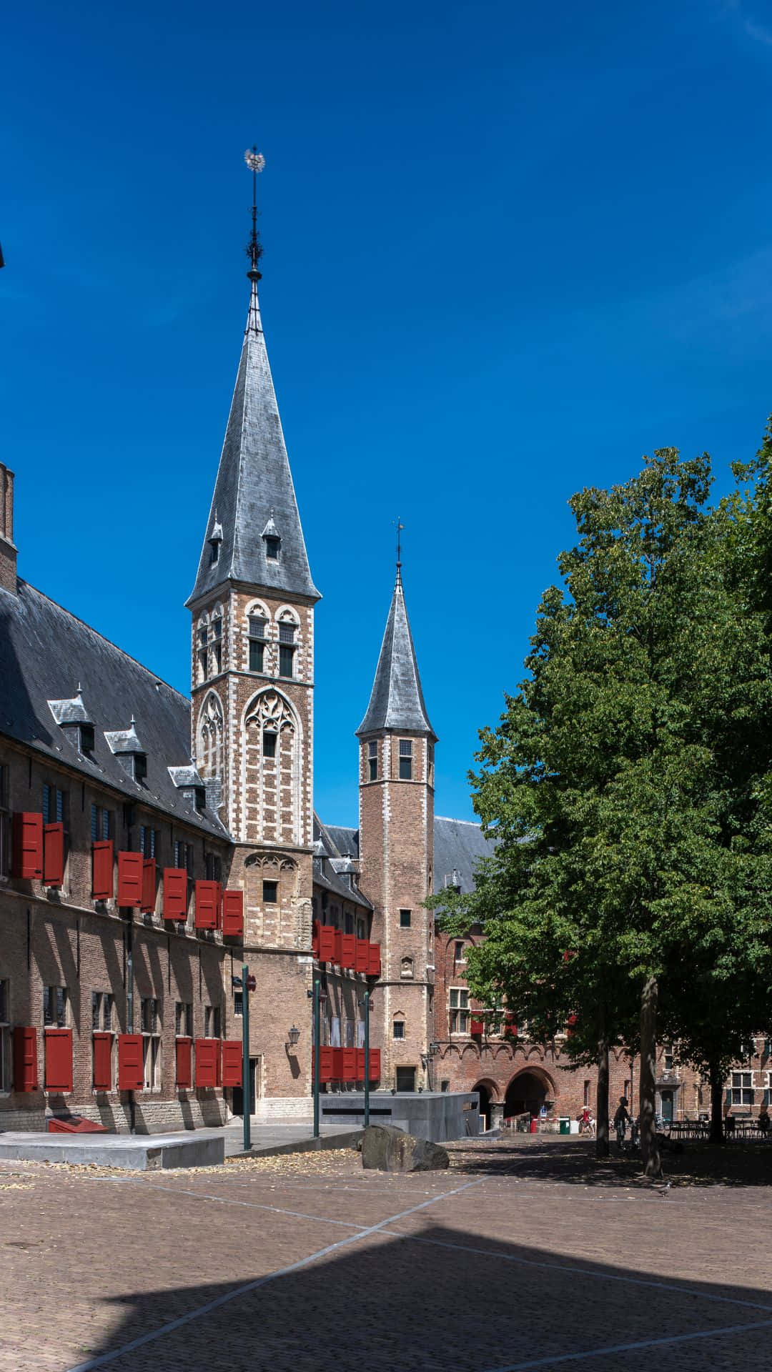 Middelburg Historical Townhall Towers Wallpaper