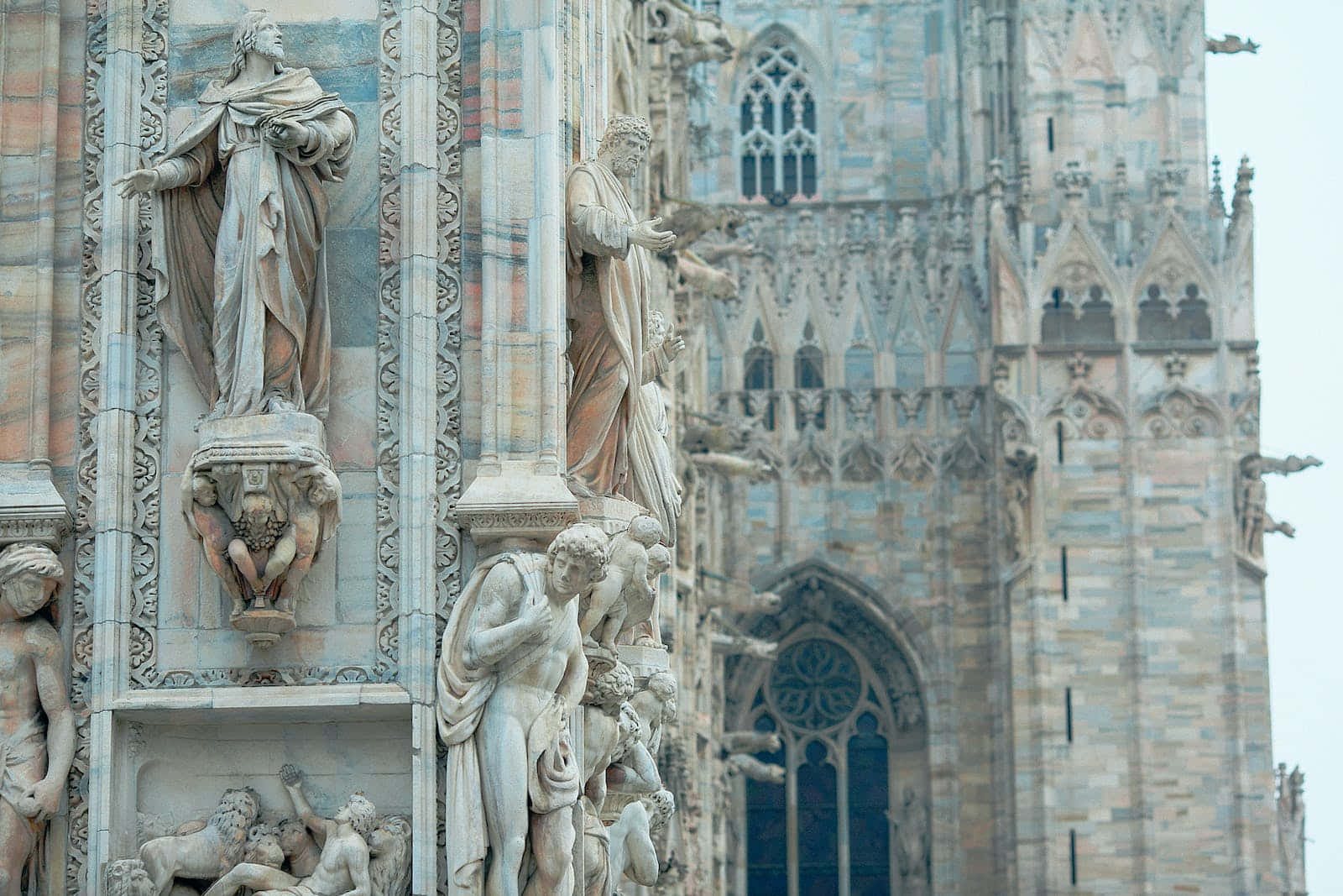 Milan Cathedral Built In Middle Ages Picture