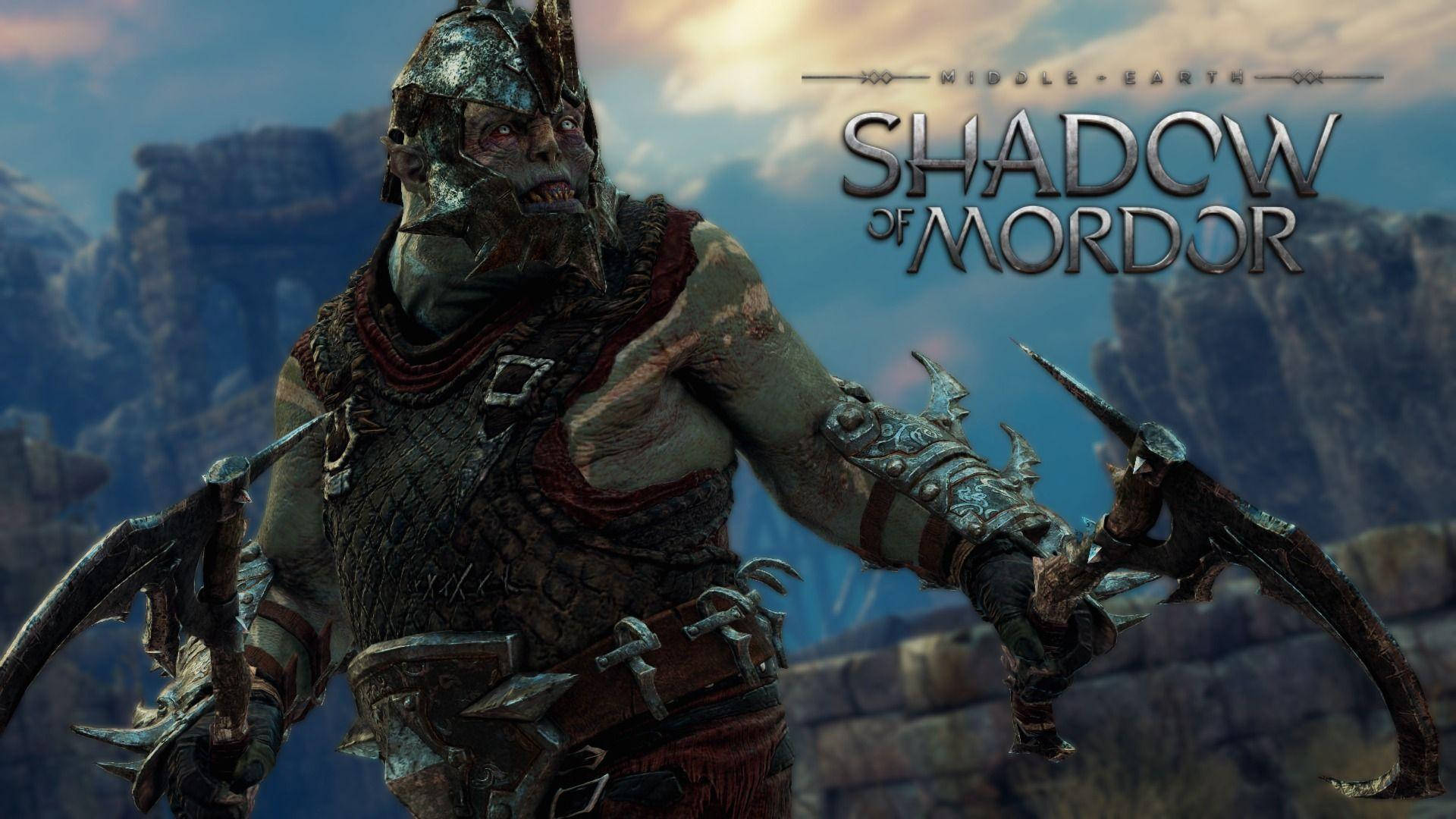 Screenshotdi Shadow Of Mordor Sfondo