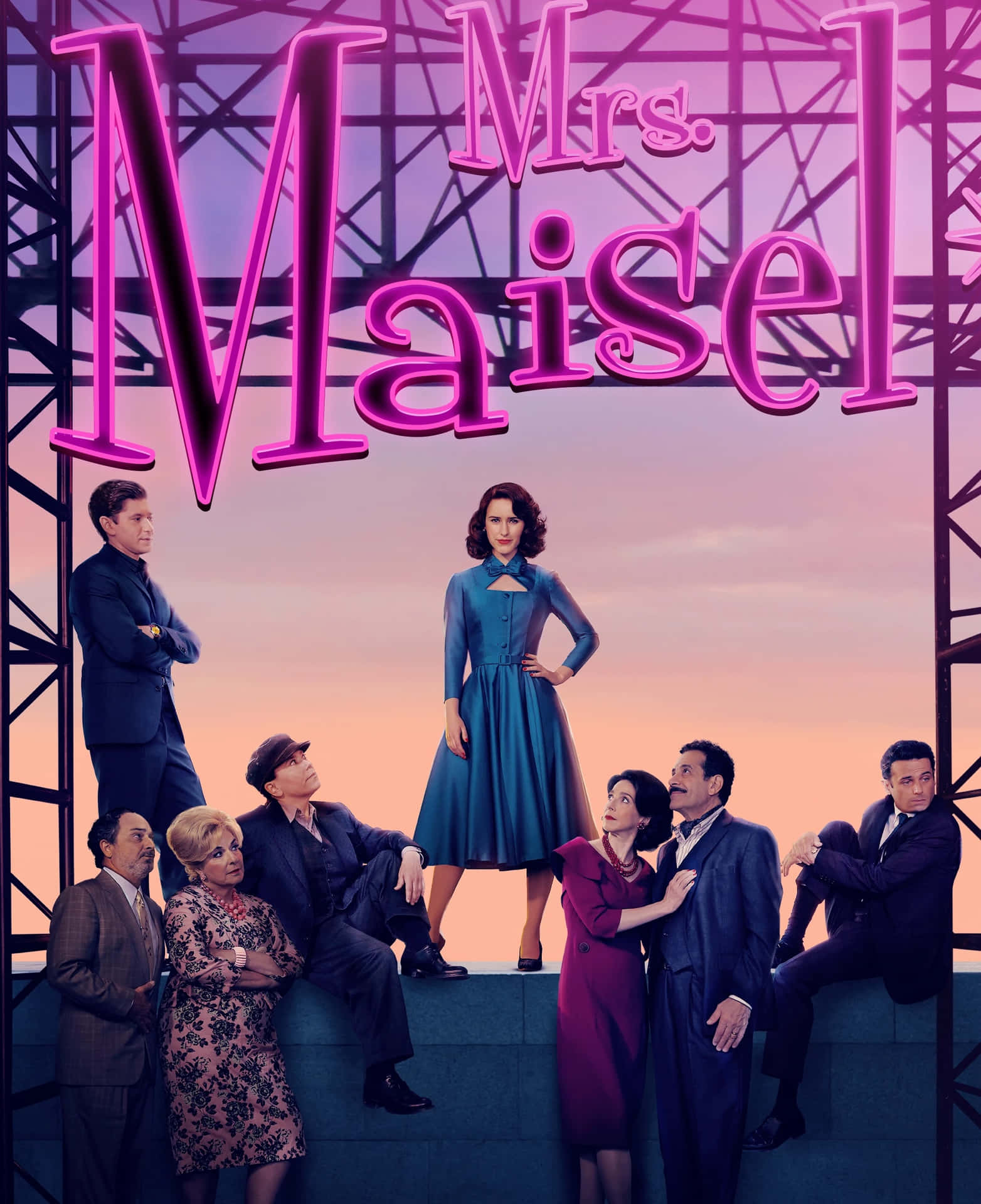 Midge Exudes Confidence On The Stage In The Marvelous Mrs Maisel Wallpaper