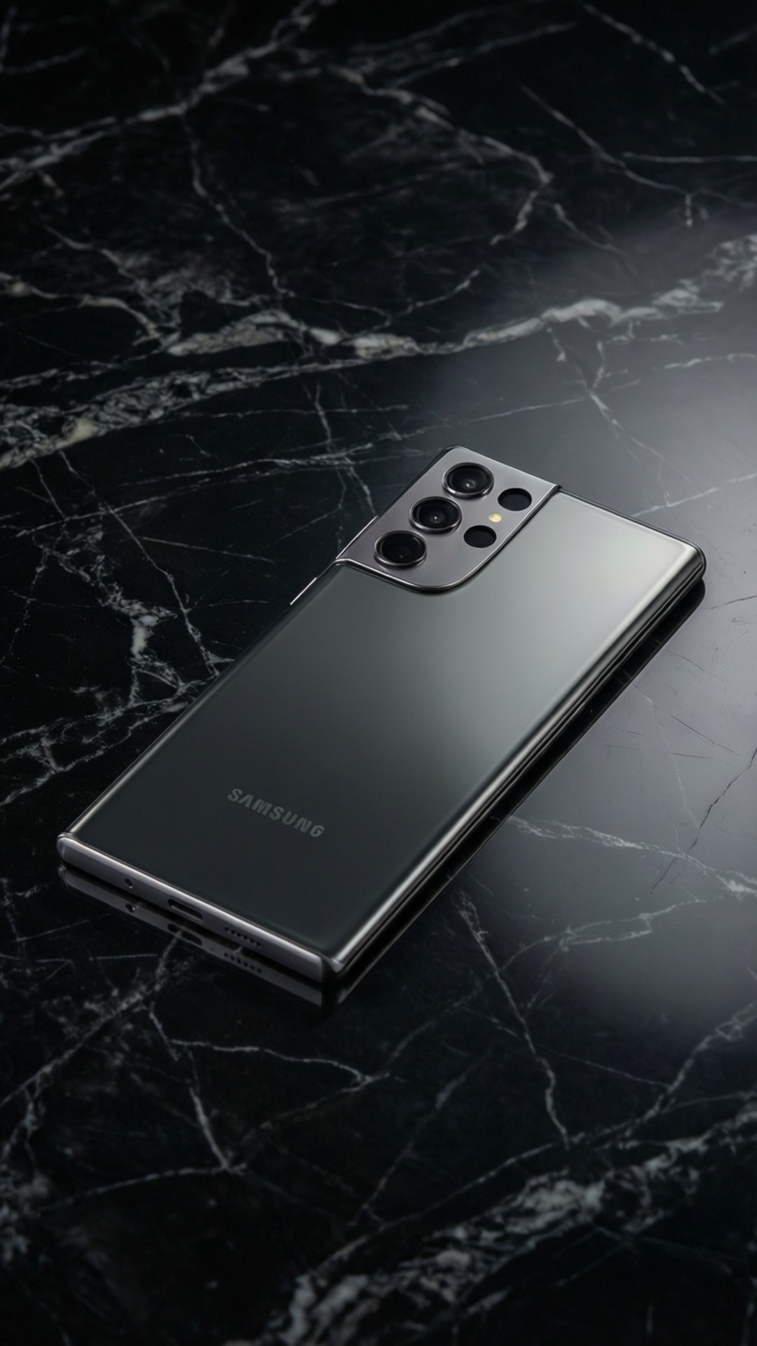 Midnight Marble Elegance Bakgrunner