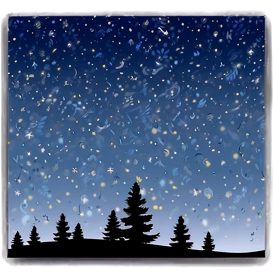 Download Midnight Starry Sky Background Png Aab | Wallpapers.com