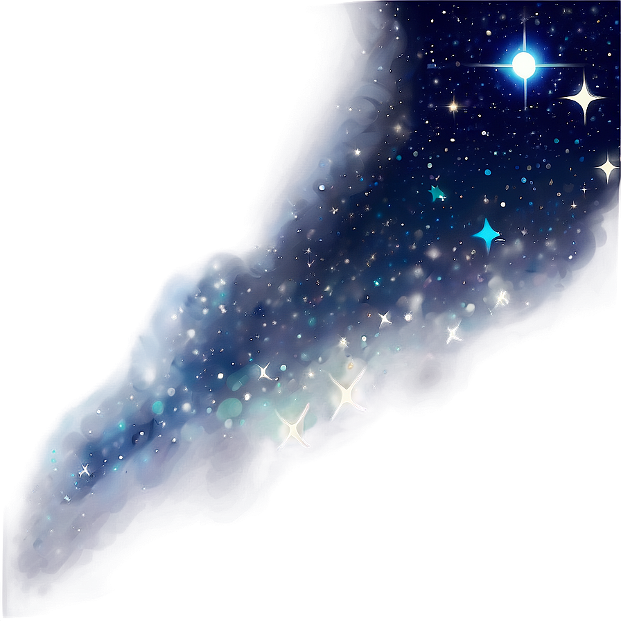 Midnight Starry Sky Background Png Xip PNG