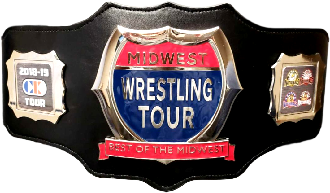 Midwest Wrestling Tour Championship Belt20182019 PNG