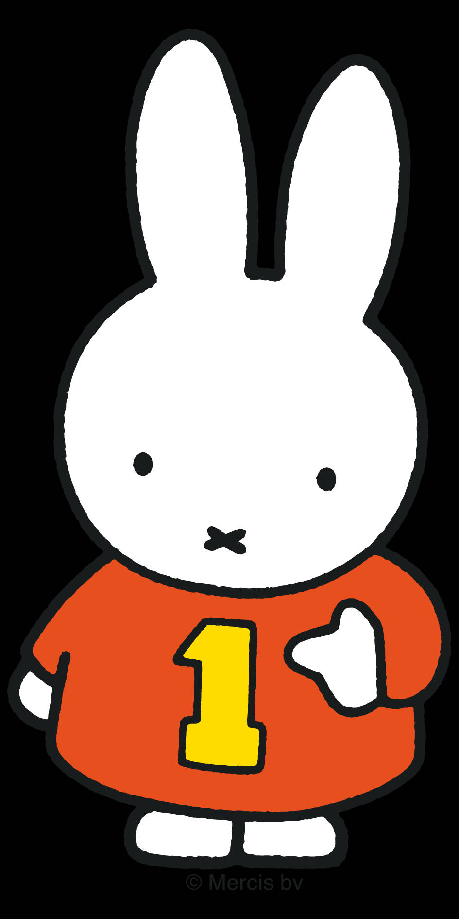 Miffy Bunny Number 1 Wallpaper