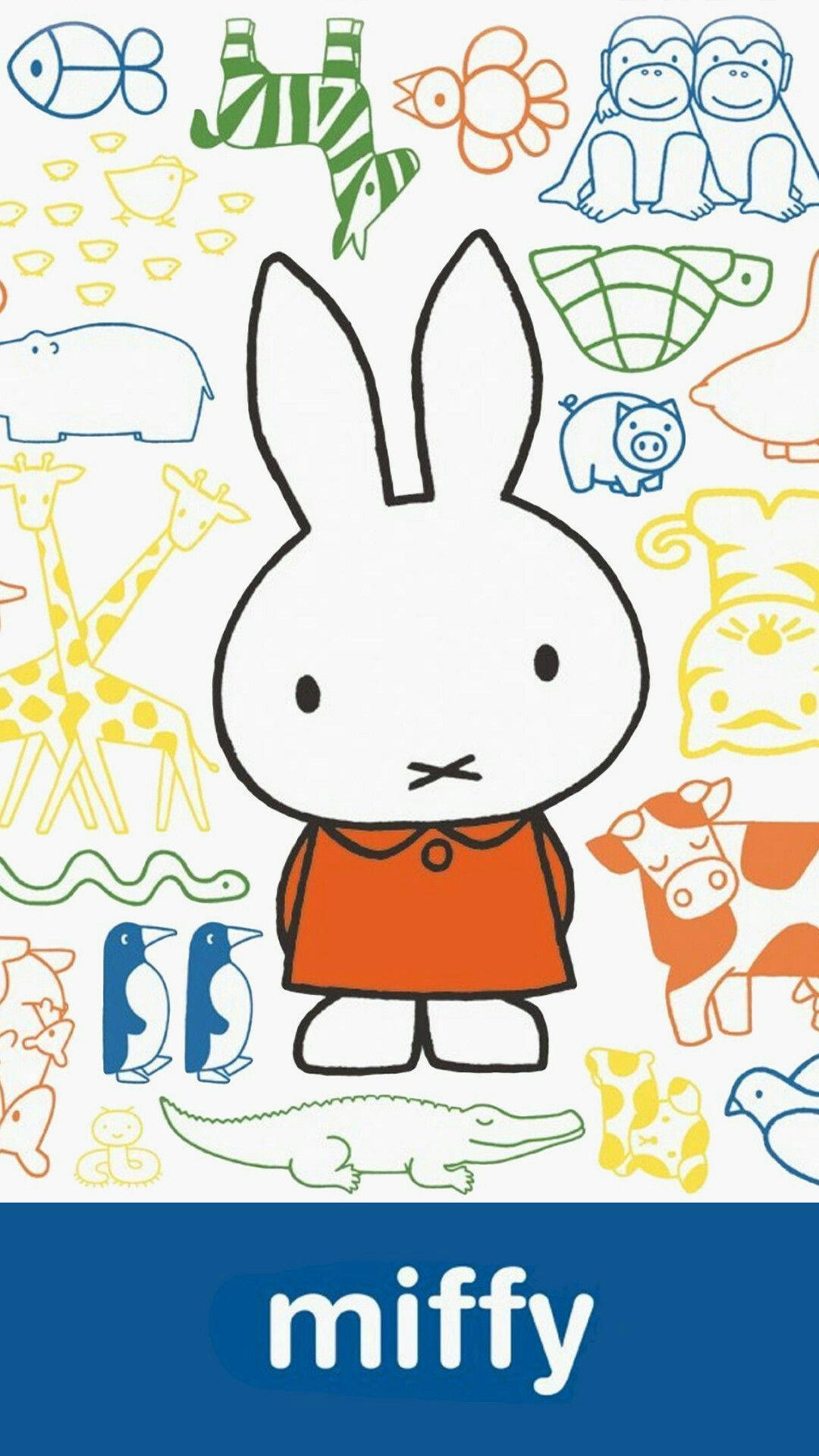 Miffy Doodle Book Background