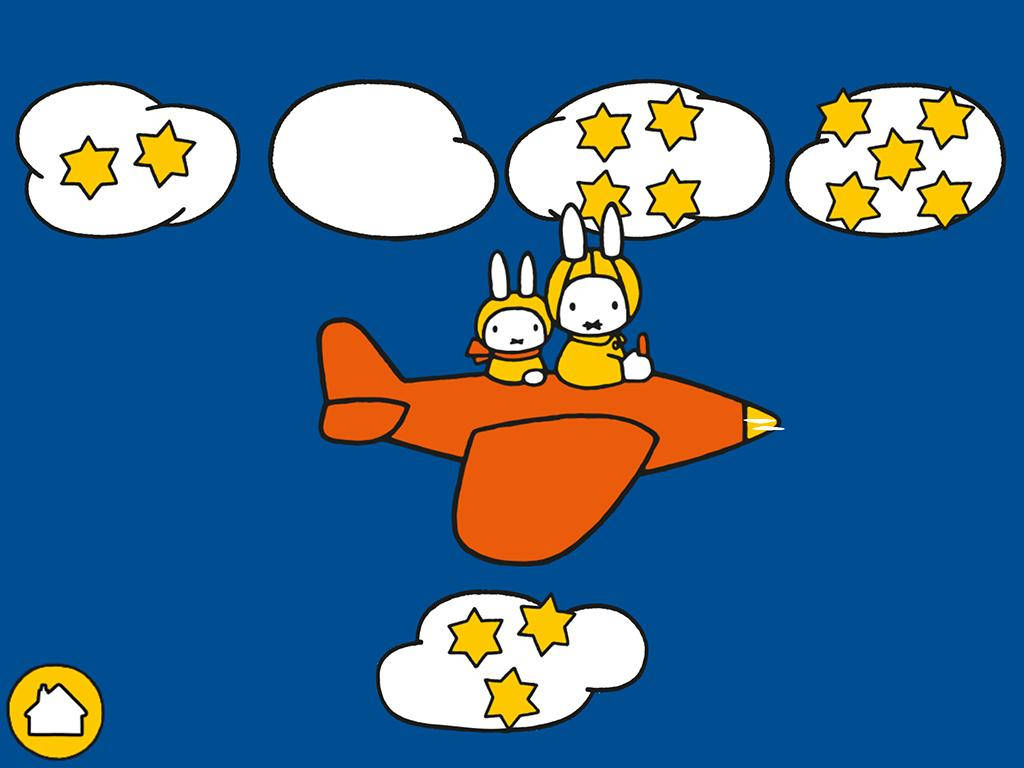 Miffy High Airplane Ride Wallpaper