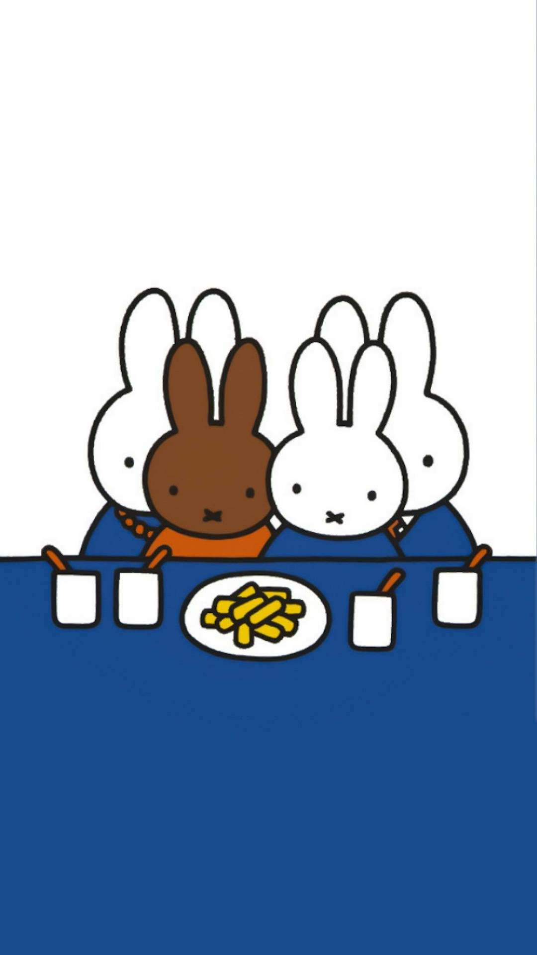 Miffy's Family And Melanie Wallpaper