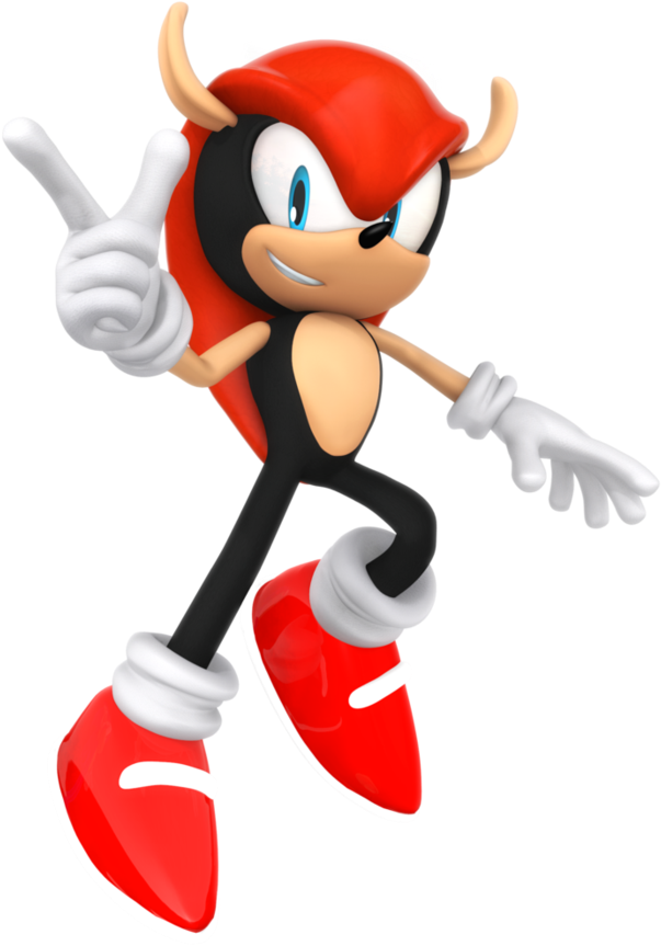 Mighty Armadillo Character Pose PNG