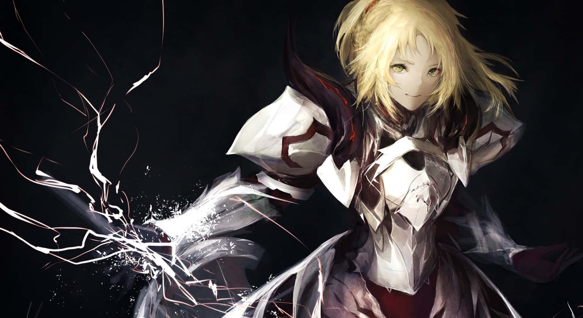 Mighty Mordred In Battle - Fate Grand Order Masterpiece Wallpaper