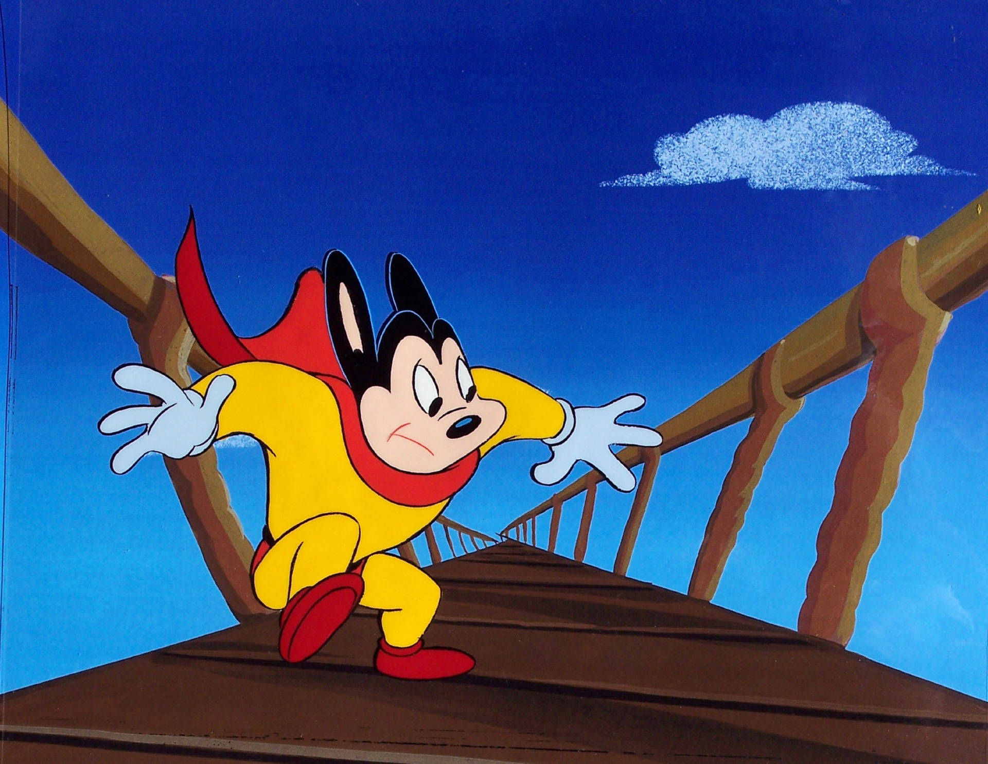 Mighty Mouse Adventure Wallpaper