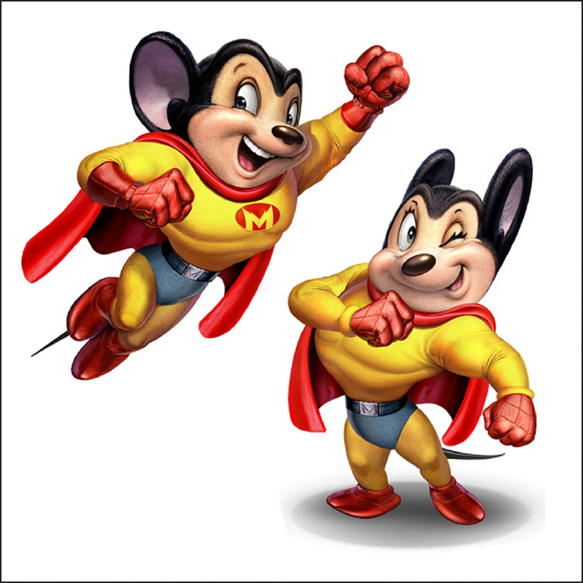 Mighty Mouse Portrait Wallpaper