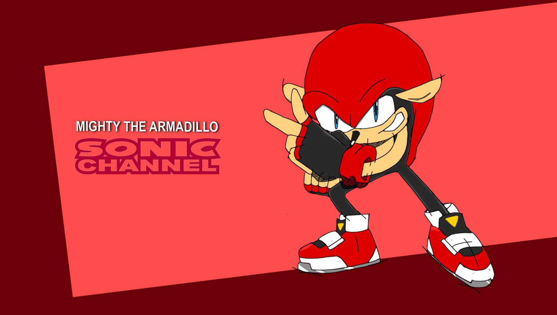 Download Mighty the Armadillo in Action Wallpaper