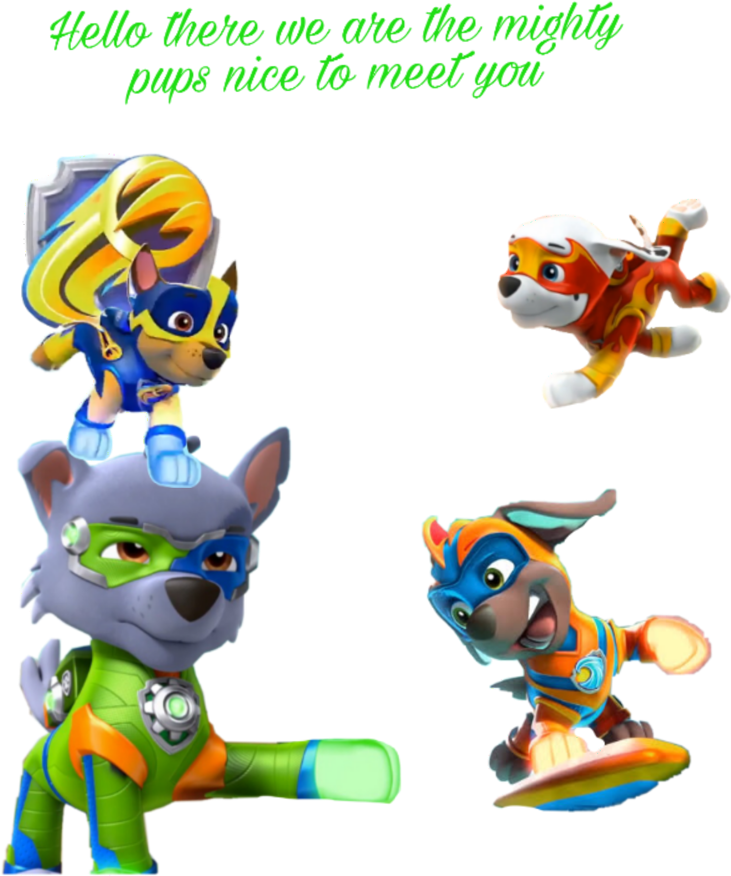 Mighty_ Pups_ Heroic_ Pose PNG