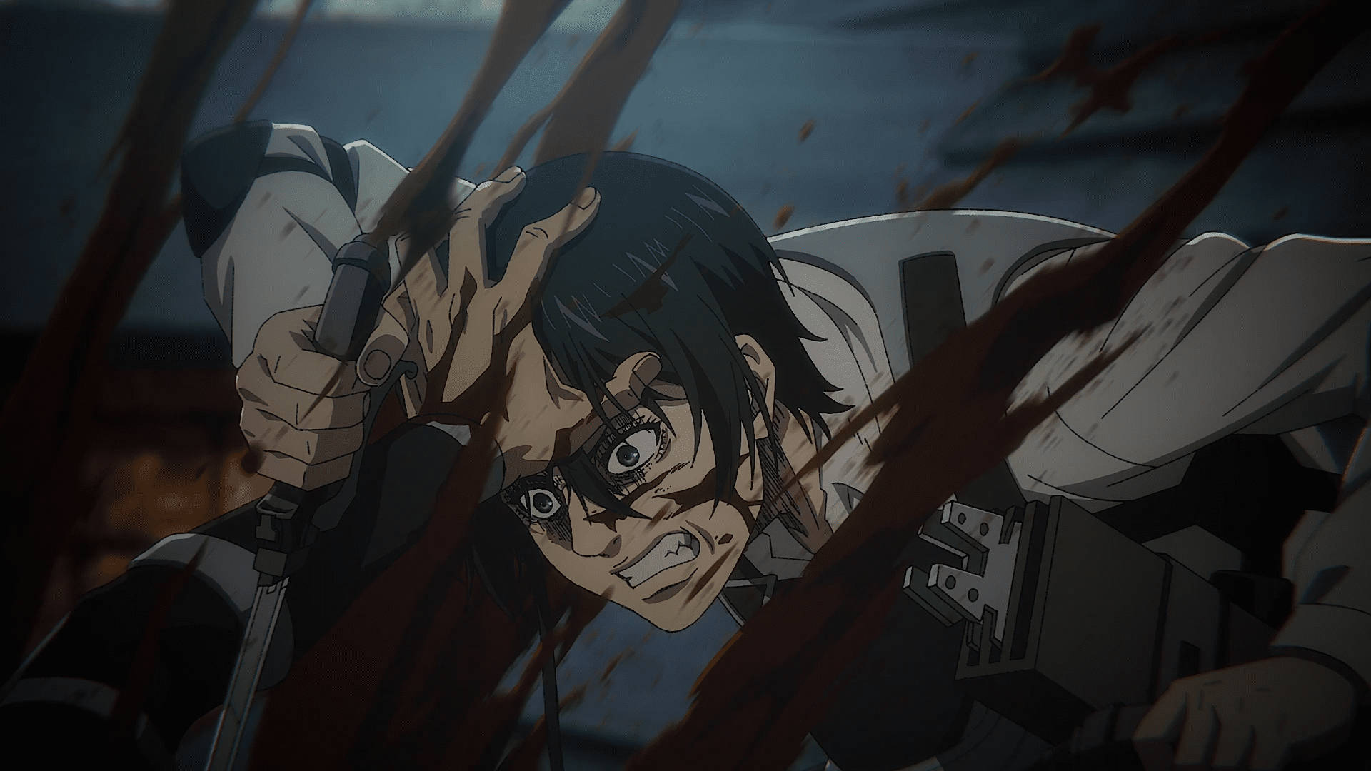 Mikasa Ackerman Blood Splatter