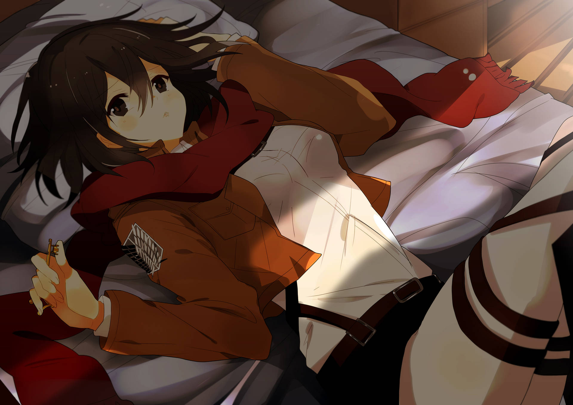 Mikasa Ackerman In Bed