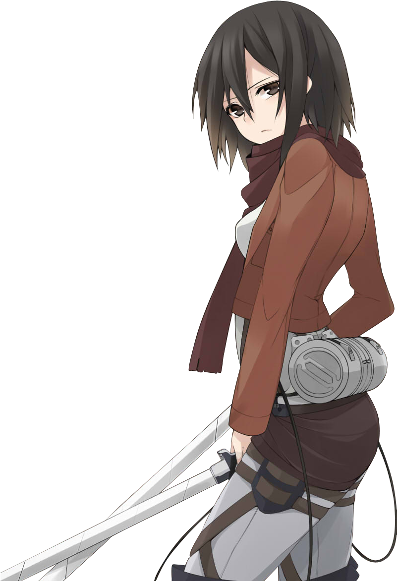 Download Mikasa Ackerman Readyfor Battle 