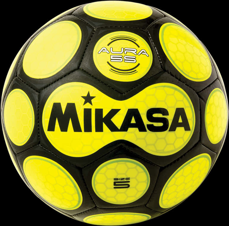 Mikasa Aura55 Soccer Ball PNG