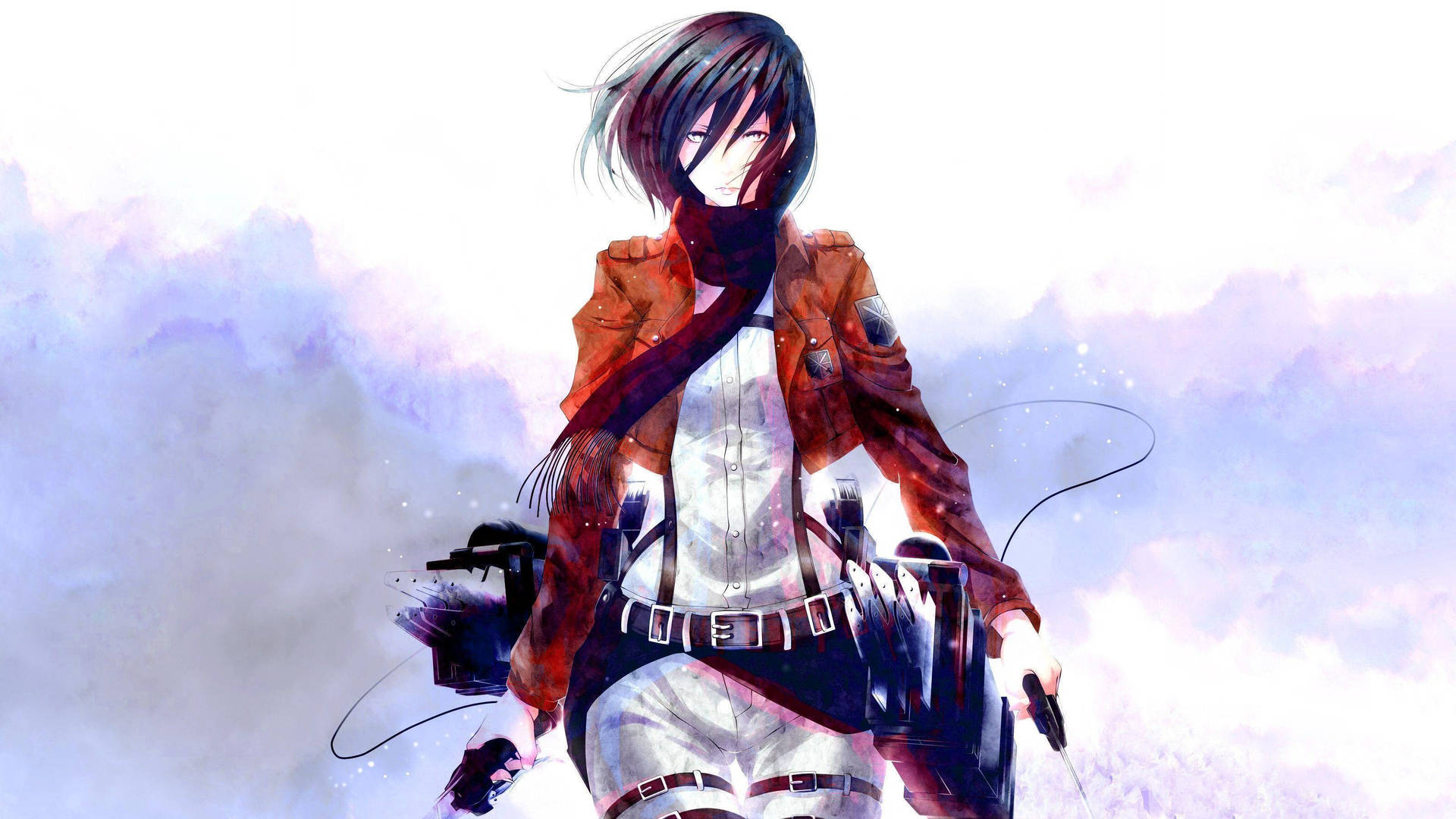 Mikasa Pastel Background