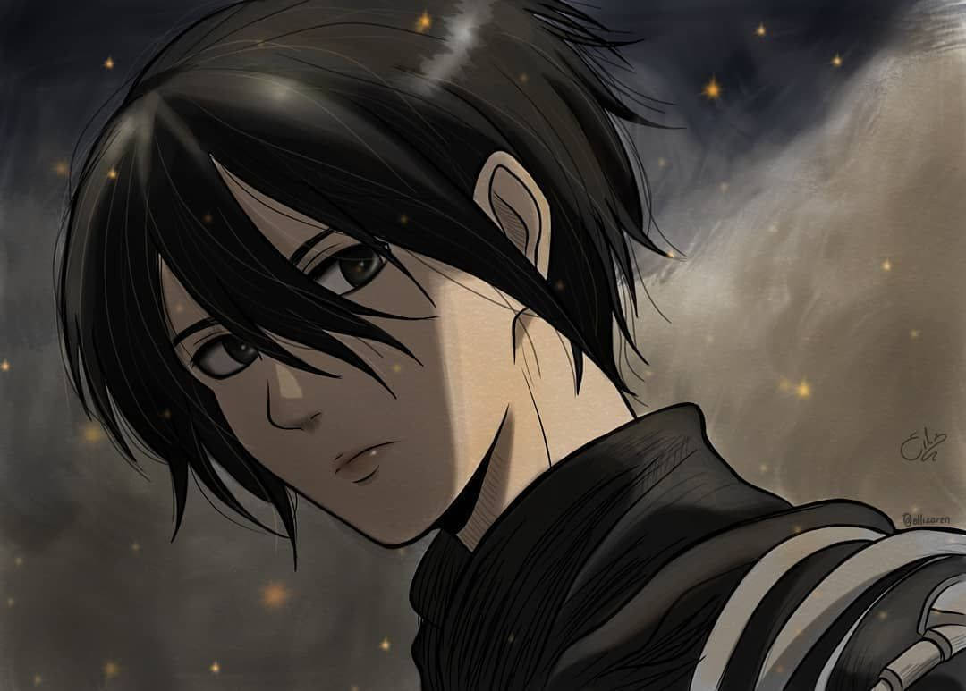 Mikasa Sæson 4 Mand bageste billede Wallpaper
